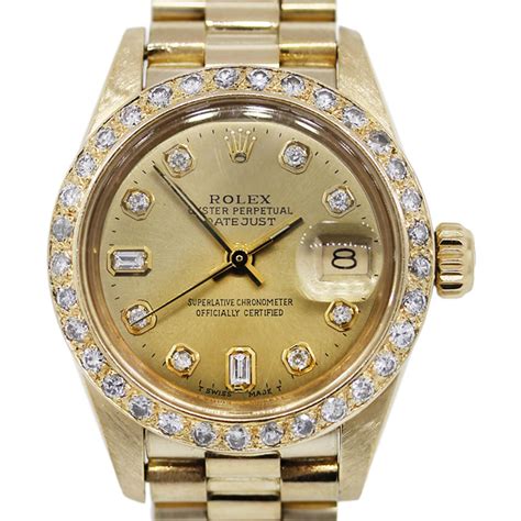 rolex 18k gold watch price